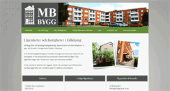 Desktop Screenshot of mbbygg.se