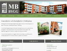 Tablet Screenshot of mbbygg.se